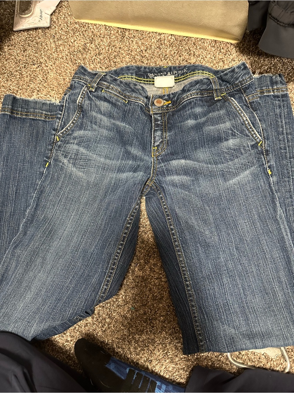 Banana Republic Women's Medium Blue Trouser Jeans